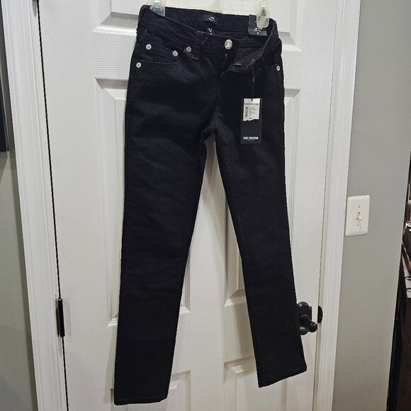 True Religion Geno Relaxed Slim Jeans – Red Stitch – NWT - Picture 1 of 8